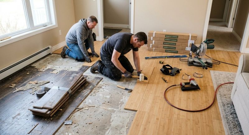 Bamboo Flooring Installation in Westminster, MD