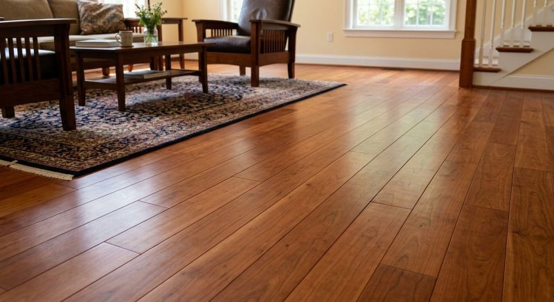 Cherry Floor Installation in Woodstock, MD