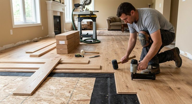 Hardwood Floor Installation in Adams County, PA