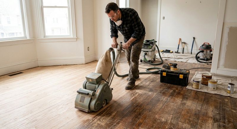 Hardwood Floor Renovation in Westminster, MD