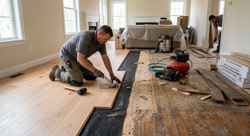 Hardwood Replacement in Columbia, MD