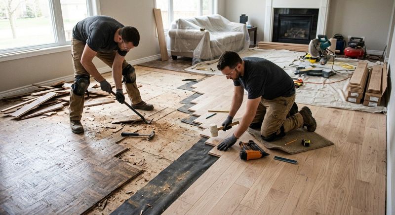 Hardwood Replacement in Hanover, PA