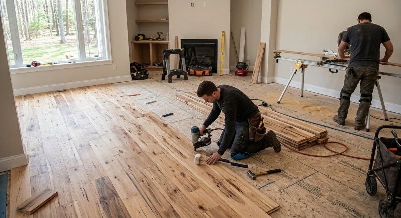 Hickory Floor Installation in Westminster, MD
