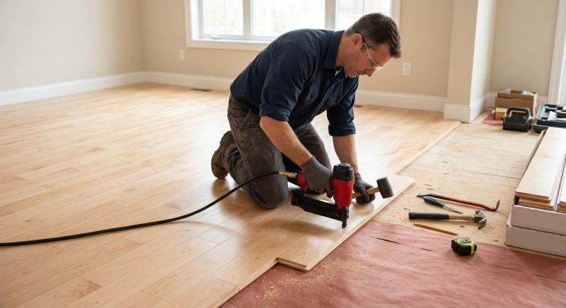 Maple Flooring Installation in Columbia, MD