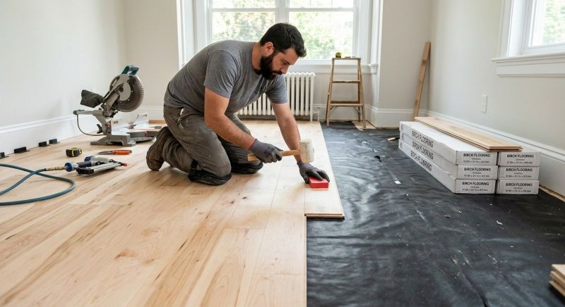 Maple Flooring Installation in Thurmont, MD