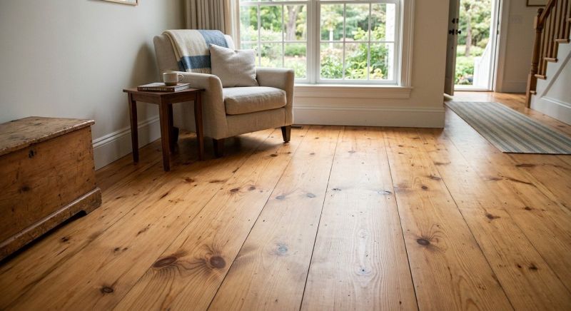 Pine Floor Installation in Westminster, MD