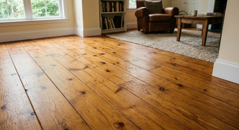 Pine Floor Installation in Westminster, MD