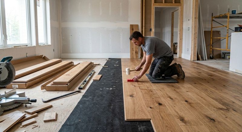 Plank Floor Installation in Westminster, MD