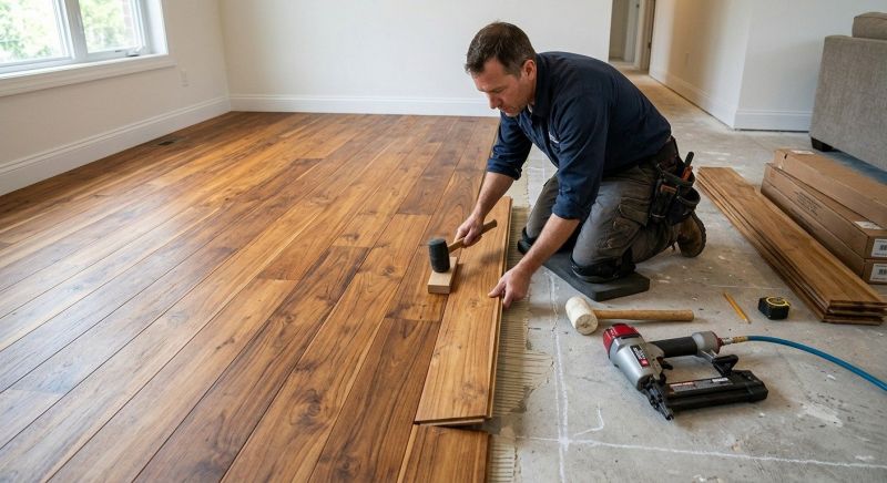 Teak Flooring Installation in Westminster, MD