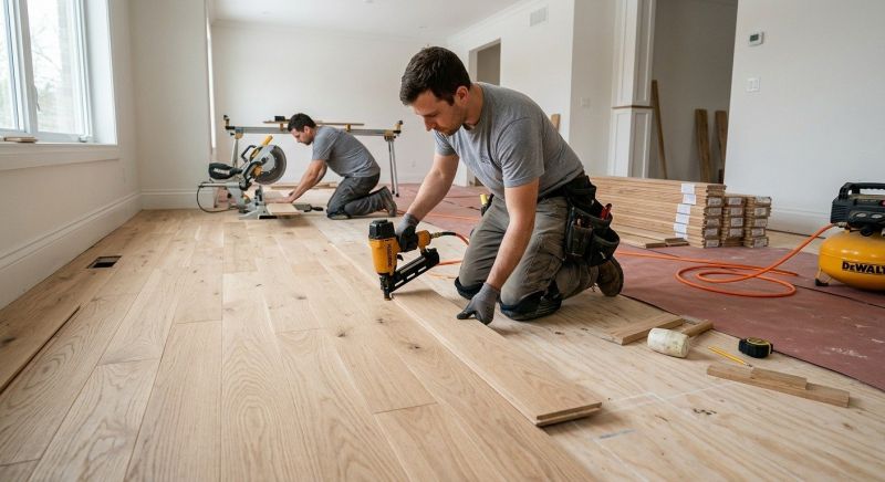 Wood Floor Replacement in Hanover, PA