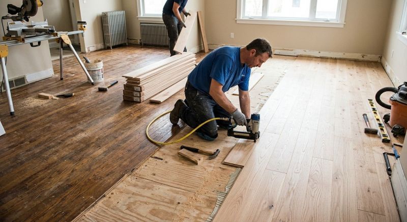 Wood Floor Replacement in Keymar, MD