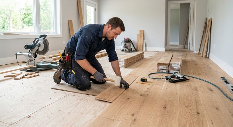 Wood Flooring Installation in Columbia, MD